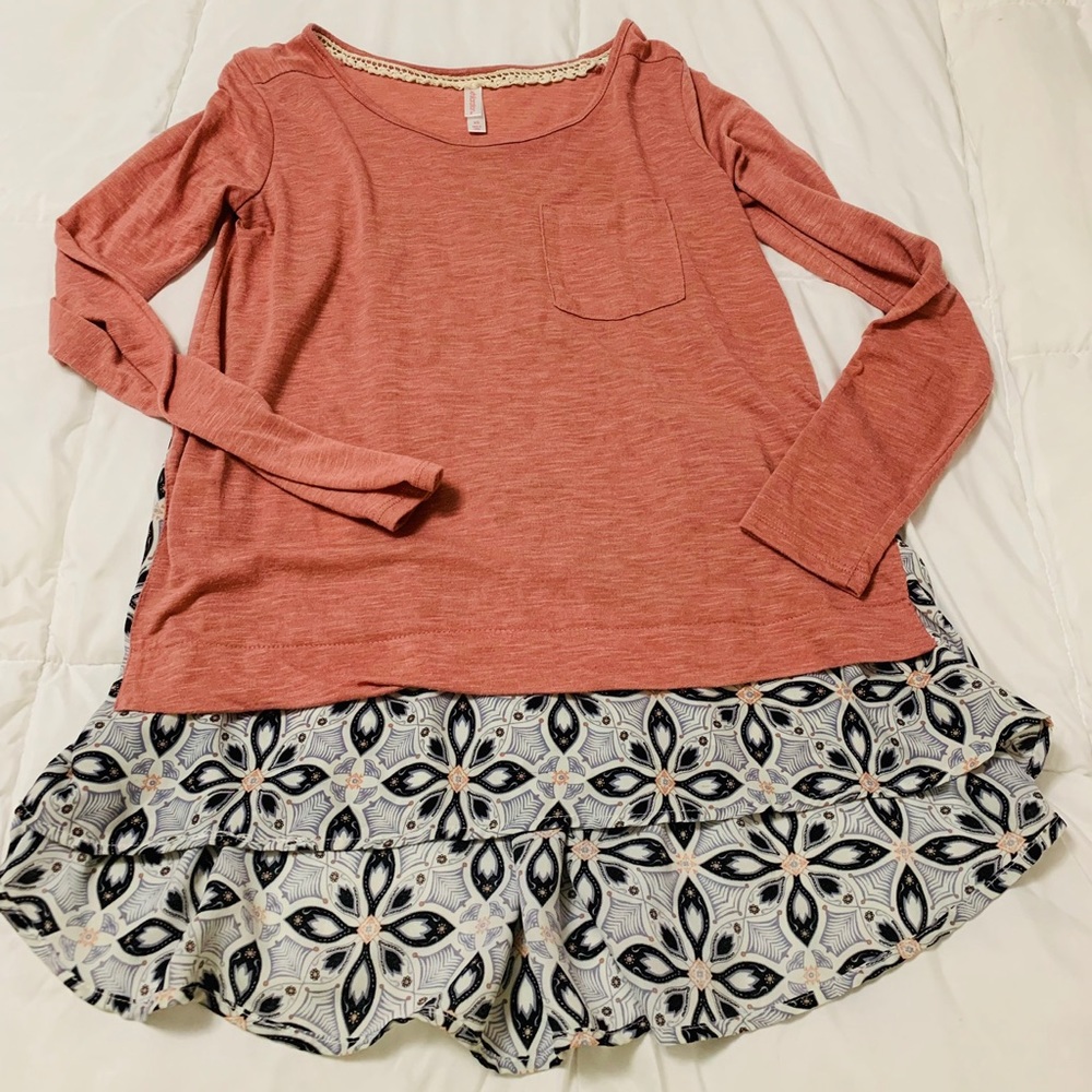 Hi-Low blouse